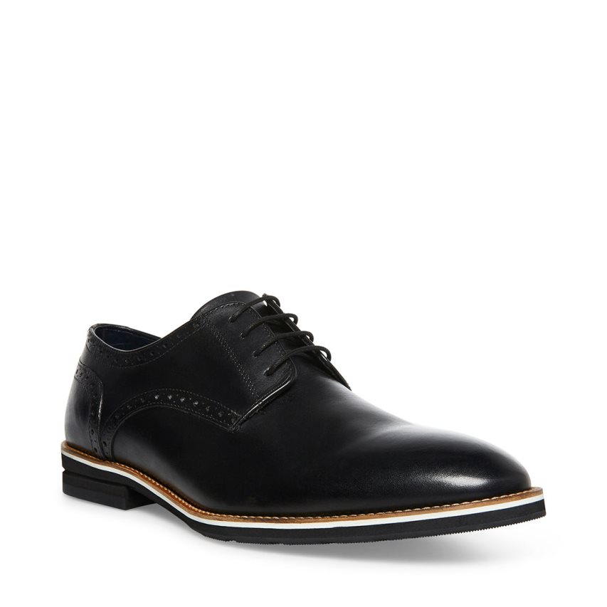 Zapatos Derby Steve Madden Derbyy Cuero Hombre Negras | ES BQ046E